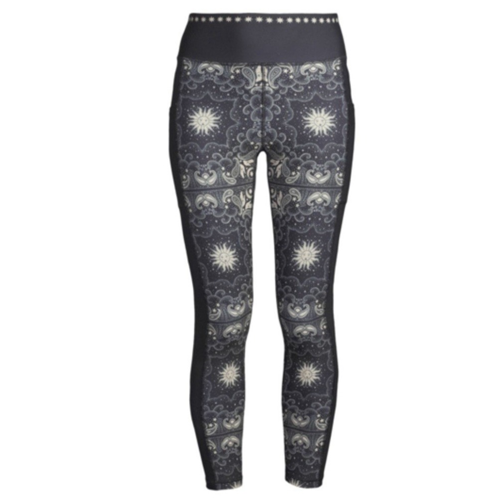 NEW JOHNNY WAS $198 Bee Active RUNA Legging With Pockets-BIJOU Size: S VHTF
